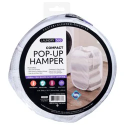 Laundry 360 White Compact Pop-Up Hamper 1 Each