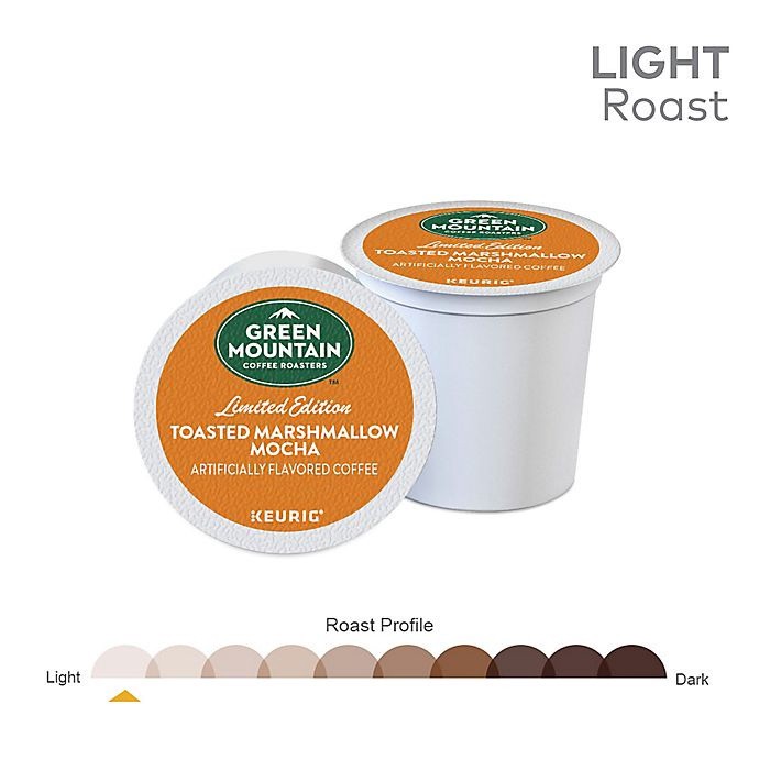 slide 3 of 8, Green Mountain Coffee Toasted Marshmallow Coffee Keurig K-Cup Pods, 18 ct