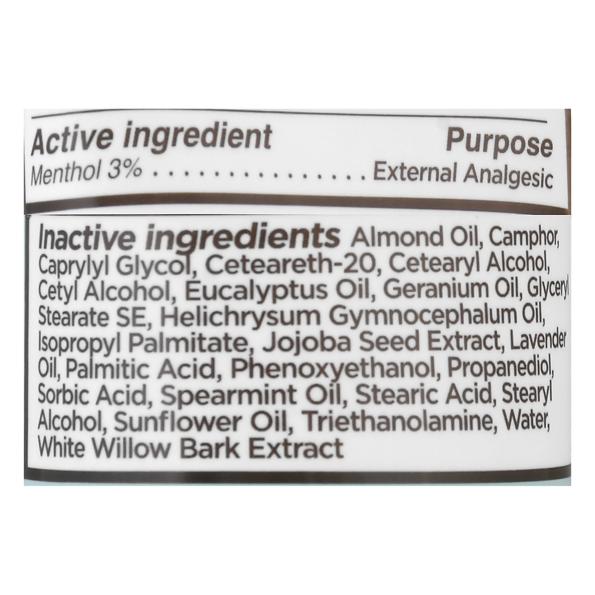 slide 3 of 12, Nature's Willow Willow Balm Pain Relieving Cream, 3.5 oz, 3.5 oz