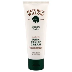 Nature's Willow Willow Balm Pain Relieving Cream, 3.5 oz
