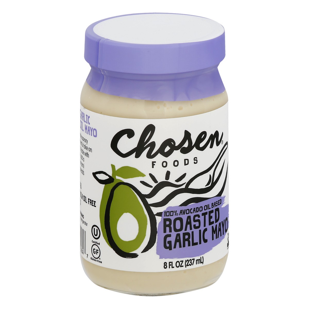 slide 7 of 10, Chosen Foods Roasted Garlic Mayo 8 oz, 8 oz