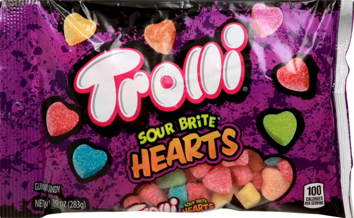 slide 6 of 8, Trolli Hearts Gummy Candy 10 oz, 10 oz