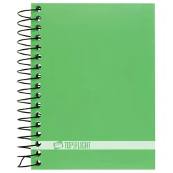 Top Flight Boss Narrow Rule Wire Bound Notebook Assorted