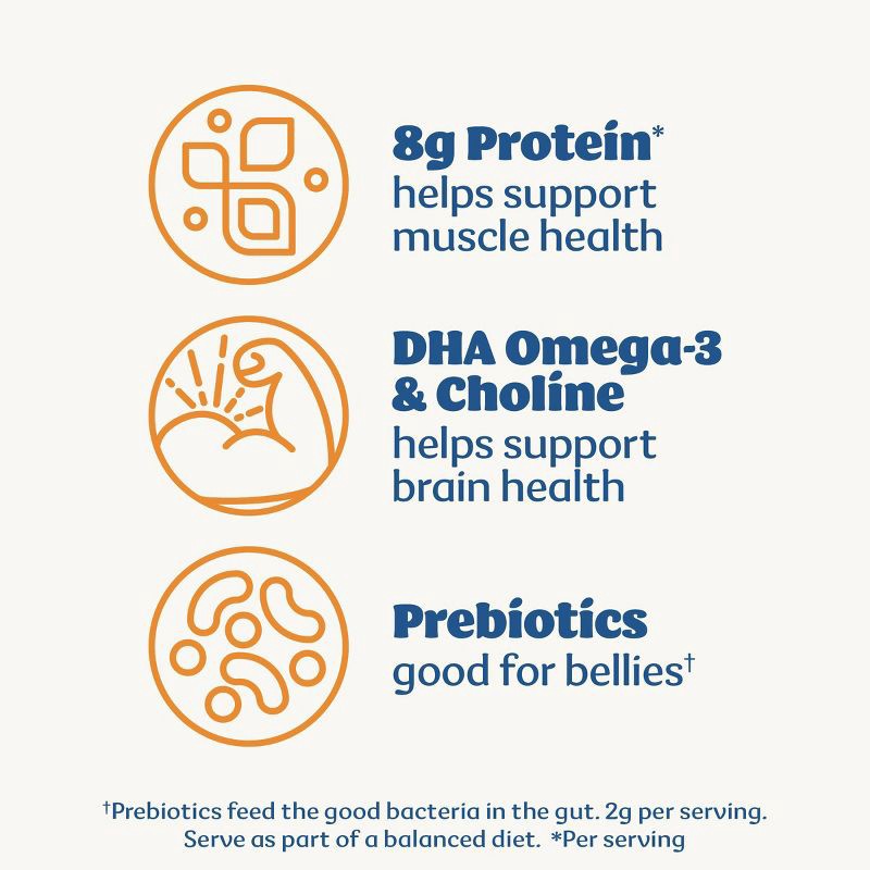 slide 5 of 10, Silk Kids Oat Milk Blend Original Dairy Free Gluten Free Vegan - 59 fl oz, 59 fl oz