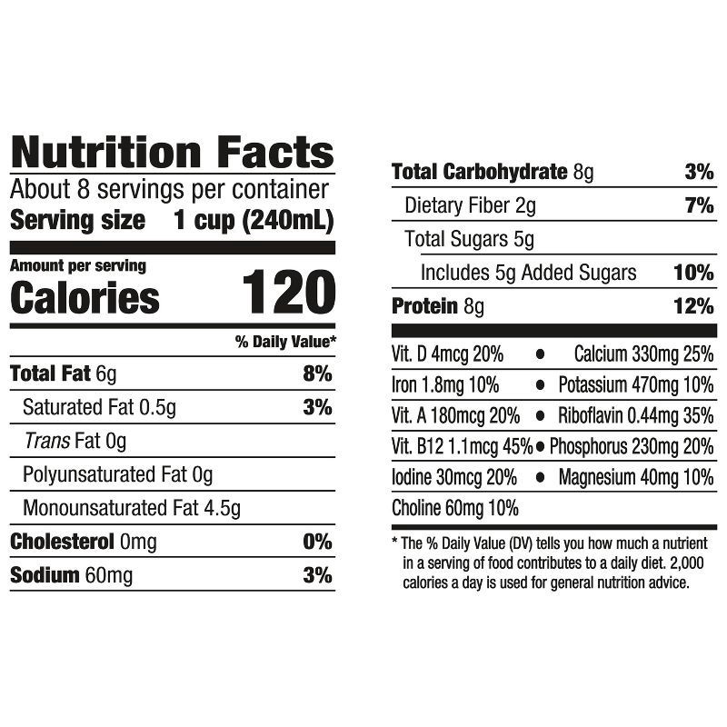 slide 6 of 10, Silk Kids Oat Milk Blend Original Dairy Free Gluten Free Vegan - 59 fl oz, 59 fl oz