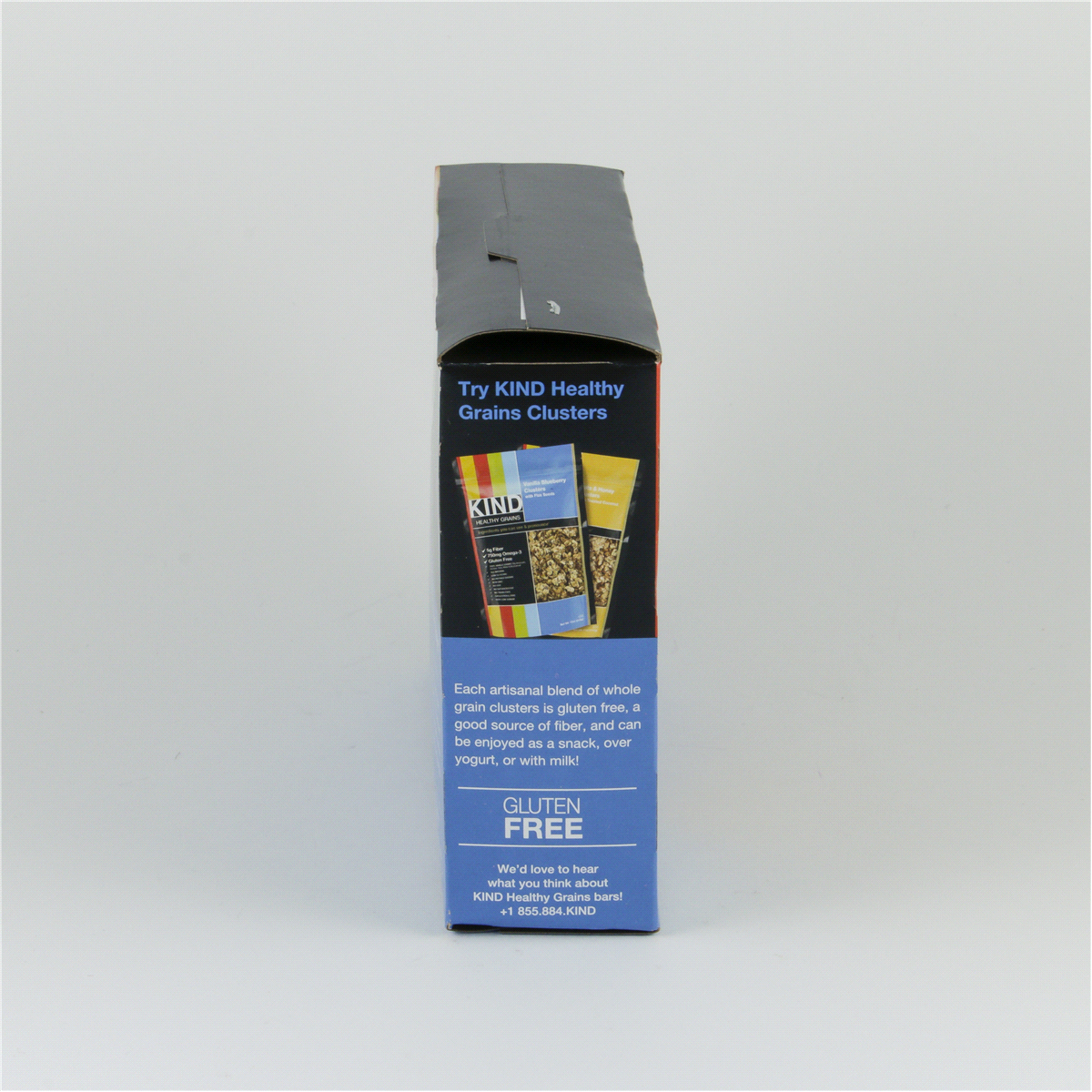 slide 2 of 6, Kind Healthy Grains Vanilla Blueberry Granola Bars, 5 ct; 1.24 oz