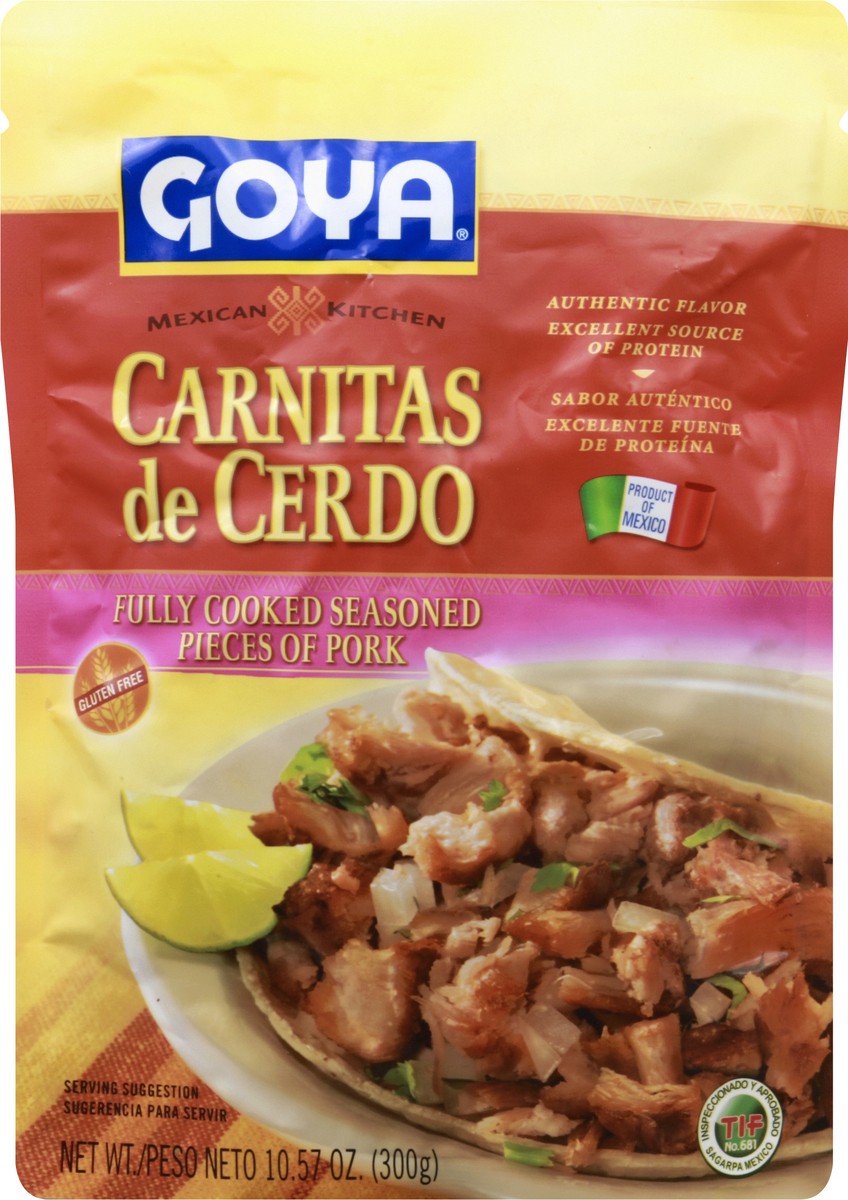 slide 6 of 8, Goya Carnitas de Cerdo 10.57 oz, 10.57 oz