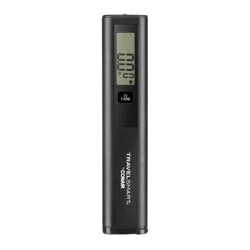 Travel Smart Digital Luggage Scale - Black: Maximum Capacity 80 lbs, Solid Pattern