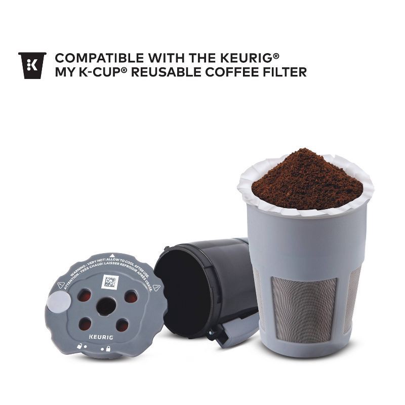 slide 4 of 4, Keurig 50pk Paper Disposable Coffee Filters White, 50 ct