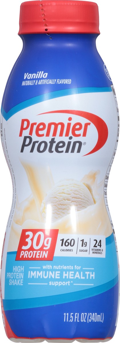 slide 7 of 9, Premier Protein Premier Nutrition Protein Shake Vanilla, 11.5 oz