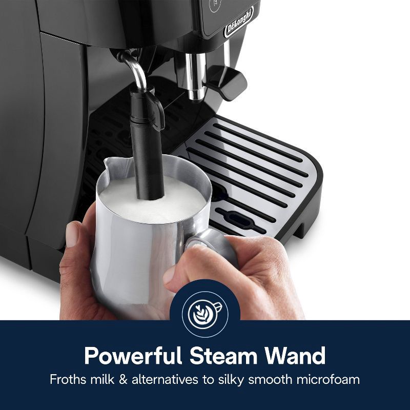 slide 3 of 11, DeLonghi Magnifica Start Automatic Coffee and Espresso Machine with Milk Frother for Hot and Iced Lattes, Coffee and More ECAM22022B, 1 ct