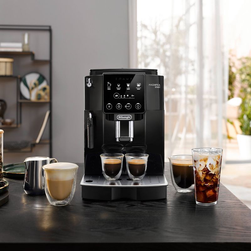 slide 8 of 11, DeLonghi Magnifica Start Automatic Coffee and Espresso Machine with Milk Frother for Hot and Iced Lattes, Coffee and More ECAM22022B, 1 ct
