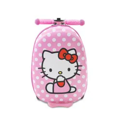 Sanrio Hello Kitty Hardside Carry On Scooter Suitcase