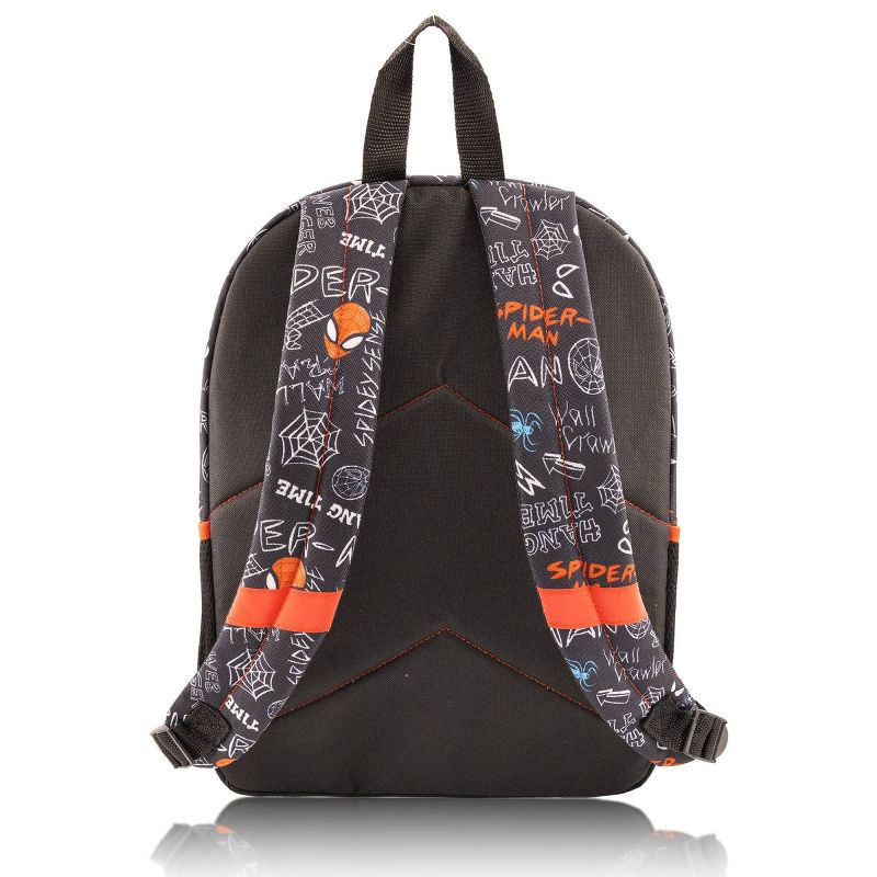 slide 4 of 7, Marvel Kids' Spider-Man 16" Backpack - Black, 1 ct