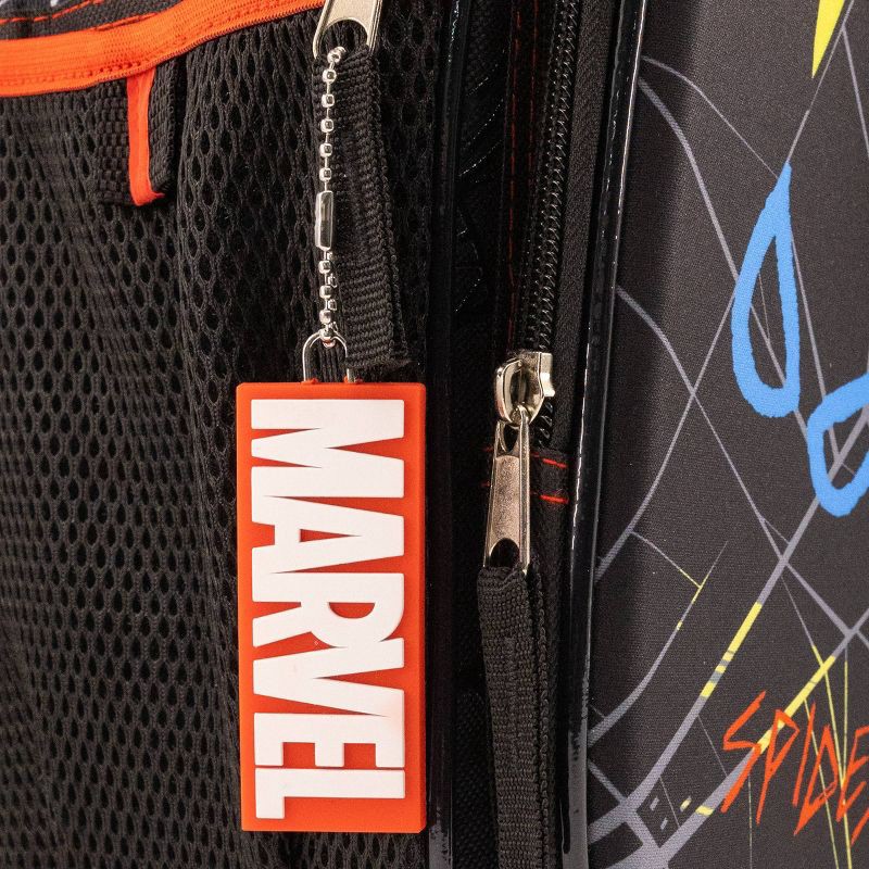 slide 5 of 7, Marvel Kids' Spider-Man 16" Backpack - Black, 1 ct