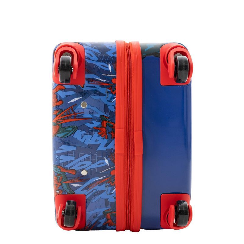 slide 6 of 7, Marvel Kids' Spider-Man Hardside Carry On Spinner Suitcase, 1 ct