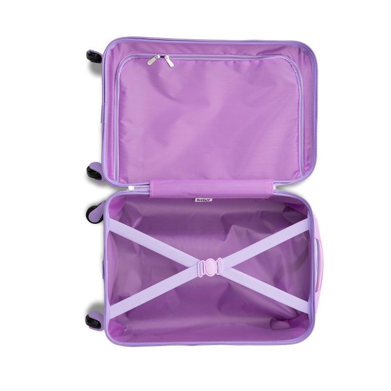 slide 8 of 8, Bluey Hardside Carry On Spinner Suitcase - Blue, 1 ct