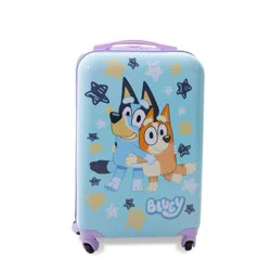 Bluey Hardside Carry On Spinner Suitcase - Blue