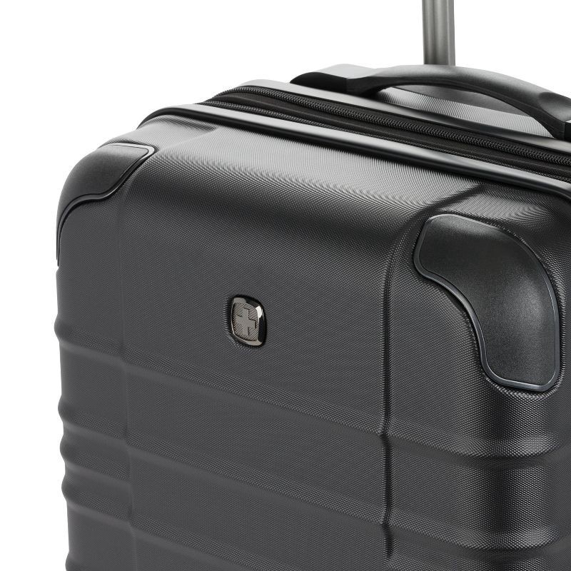 slide 7 of 11, SWISSGEAR Cascade II Hardside Carry On Spinner Suitcase - Black, 1 ct