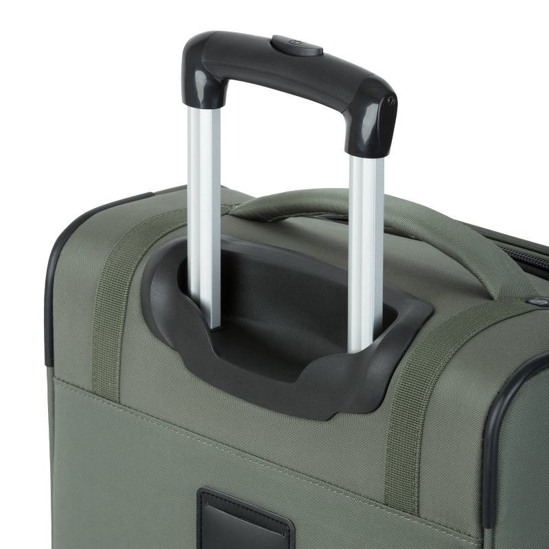 slide 10 of 14, SWISSGEAR Zurich Softside Carry On Spinner Suitcase - Green: 8-Wheel Tear-Resistant Design, 1 ct