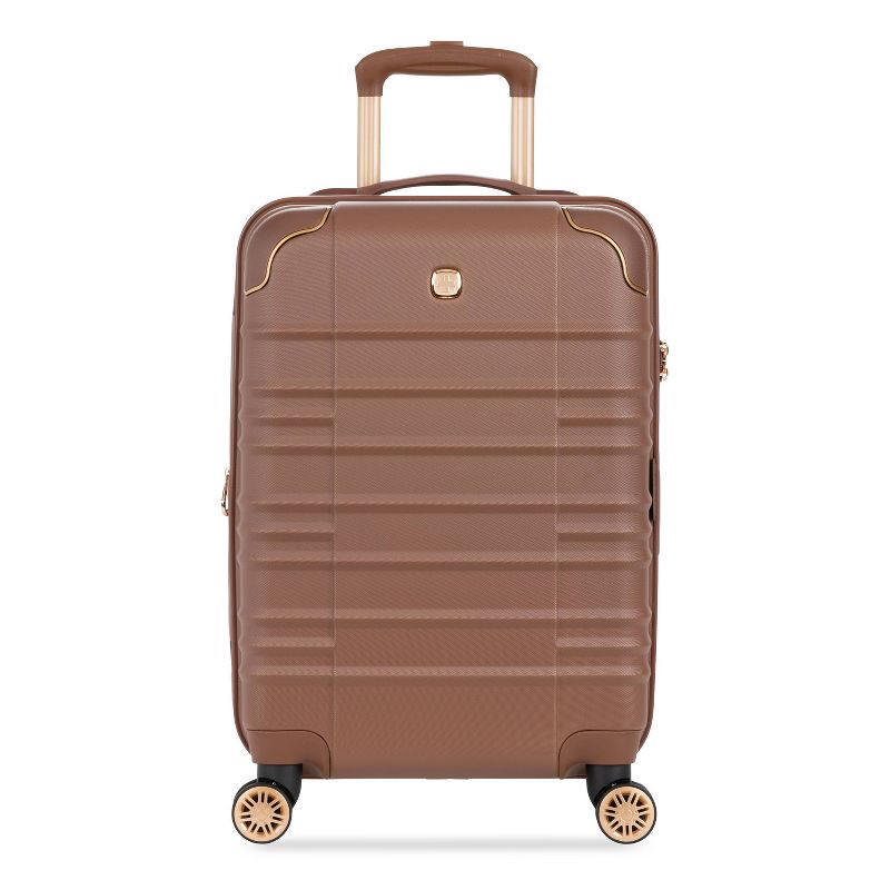 slide 8 of 13, SWISSGEAR Cascade II Hardside Carry On Spinner Suitcase - Maple: 8-Wheel Solid Design, 1 ct