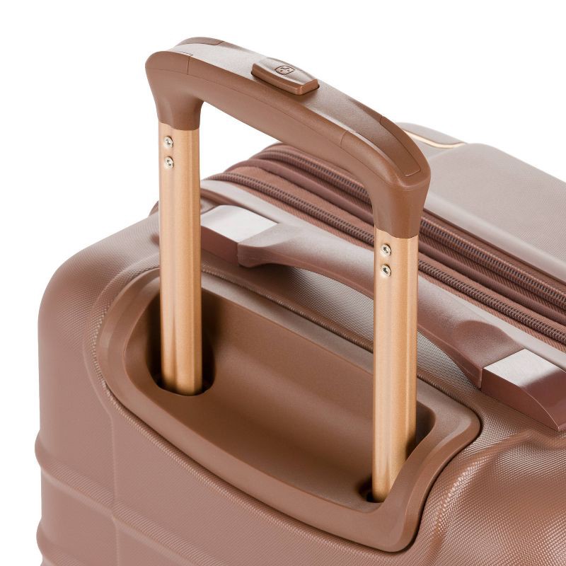 slide 9 of 13, SWISSGEAR Cascade II Hardside Carry On Spinner Suitcase - Maple: 8-Wheel Solid Design, 1 ct