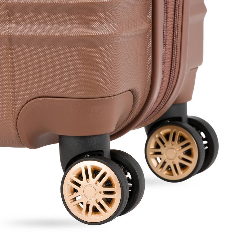 slide 10 of 13, SWISSGEAR Cascade II Hardside Carry On Spinner Suitcase - Maple: 8-Wheel Solid Design, 1 ct