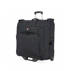 SWISSGEAR Zurich Garment Bag - Black: Softside Spinner Luggage