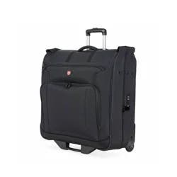 SWISSGEAR Zurich Garment Bag - Black: Softside Spinner Luggage