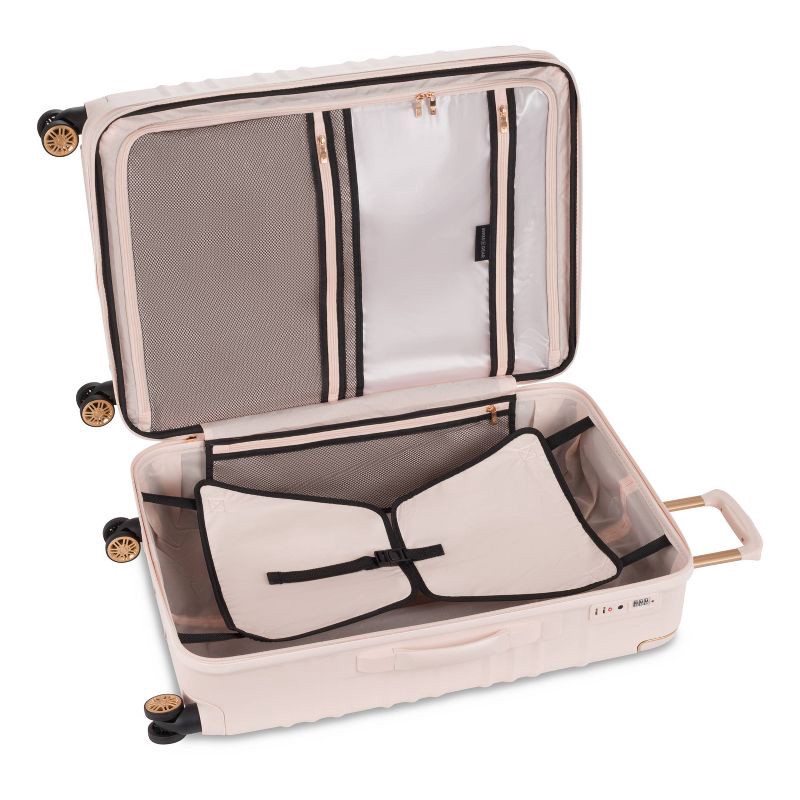 slide 12 of 12, SWISSGEAR Cascade II Hardside Large Checked Spinner Suitcase - Rose, 1 ct