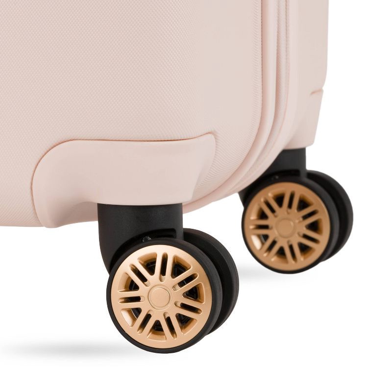 slide 11 of 12, SWISSGEAR Cascade II Hardside Large Checked Spinner Suitcase - Rose, 1 ct