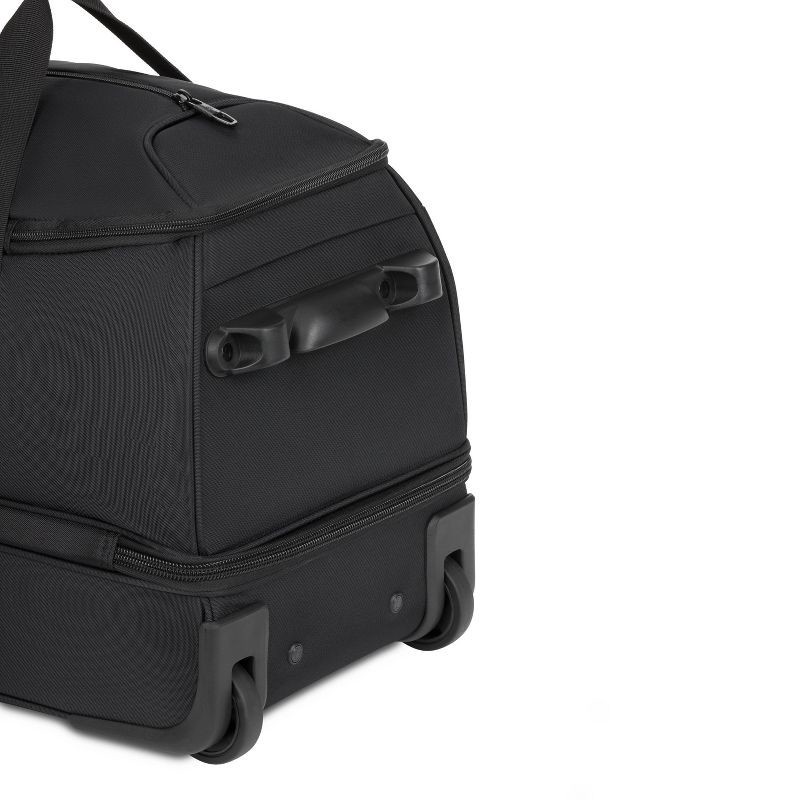 slide 12 of 16, SWISSGEAR Zurich Wheeled 48L Duffel Bag - Black, 48 liter