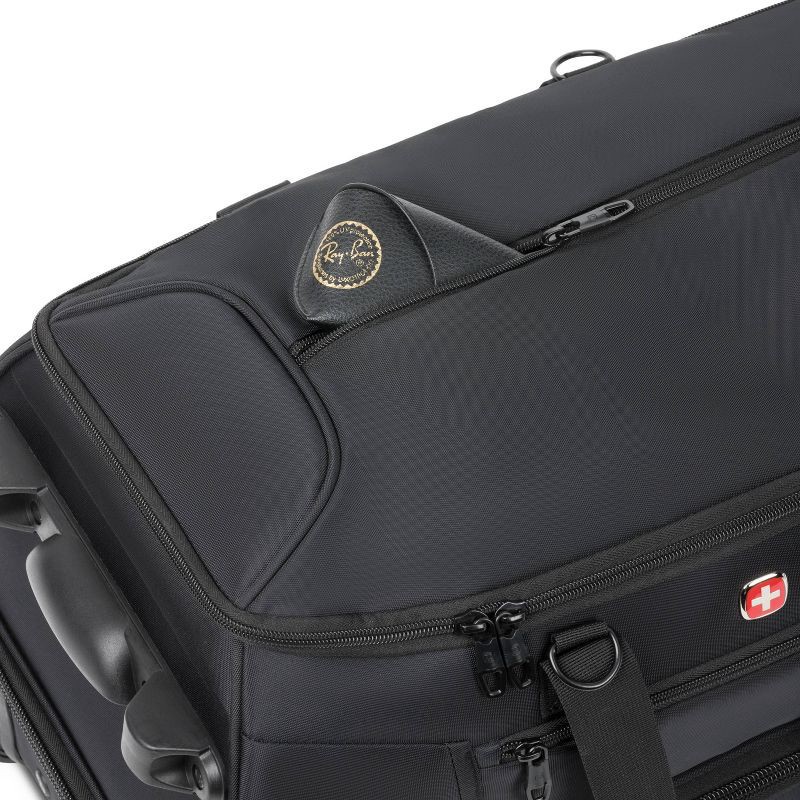 slide 15 of 16, SWISSGEAR Zurich Wheeled 48L Duffel Bag - Black, 48 liter