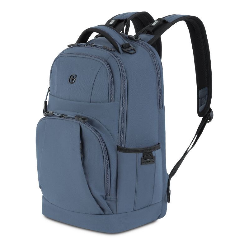 slide 2 of 12, SwissGear Laptop 18.5" Backpack – Blue, 1 ct