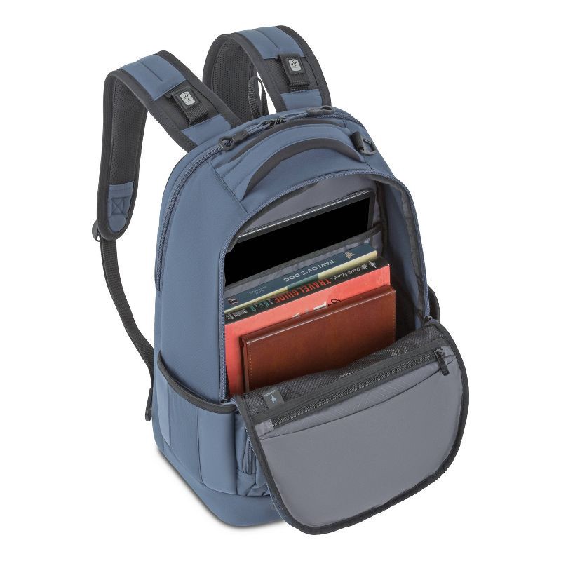 slide 9 of 12, SwissGear Laptop 18.5" Backpack – Blue, 1 ct