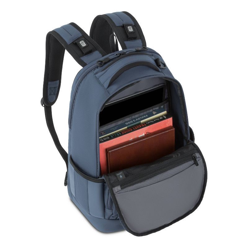 slide 10 of 12, SwissGear Laptop 18.5" Backpack – Blue, 1 ct