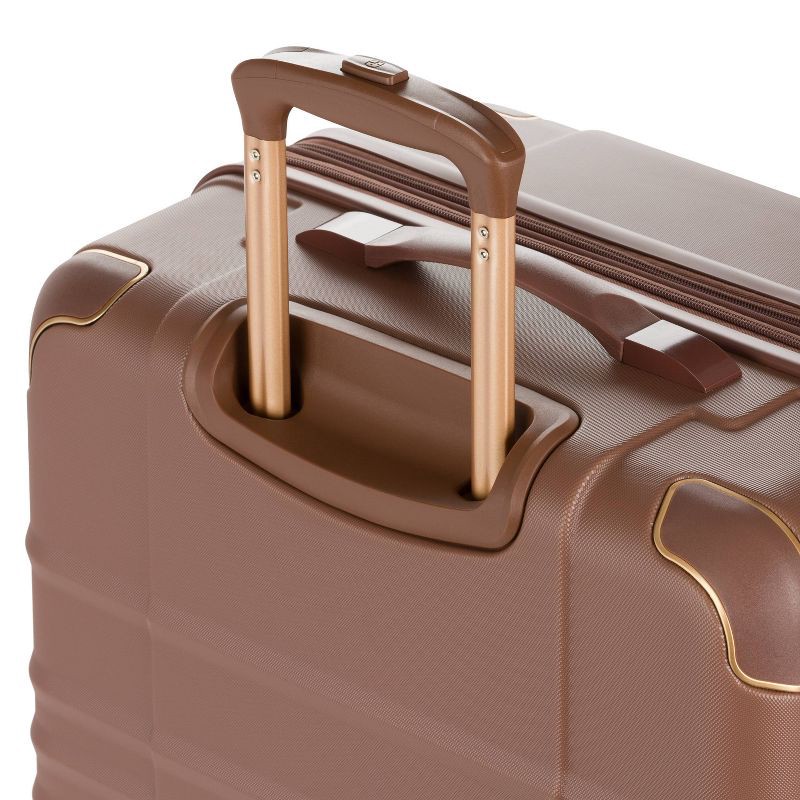 slide 10 of 13, SWISSGEAR Cascade II Hardside Large Checked Spinner Suitcase - Maple: Tear-Resistant, 8 Wheels, 1 ct