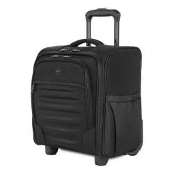 SWISSGEAR Checklite Underseater Carry On Suitcase - Black: Tear-Resistant, 2 Wheels