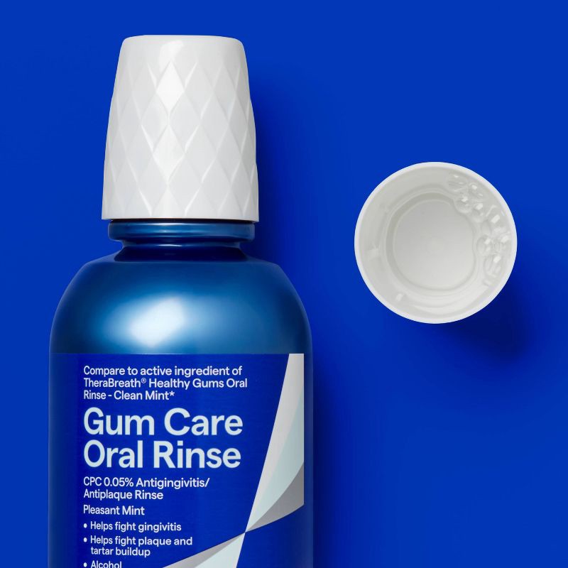 slide 2 of 5, Gum Care Oral Rinse Mouthwash - 16 fl oz - up&up™, 16 fl oz