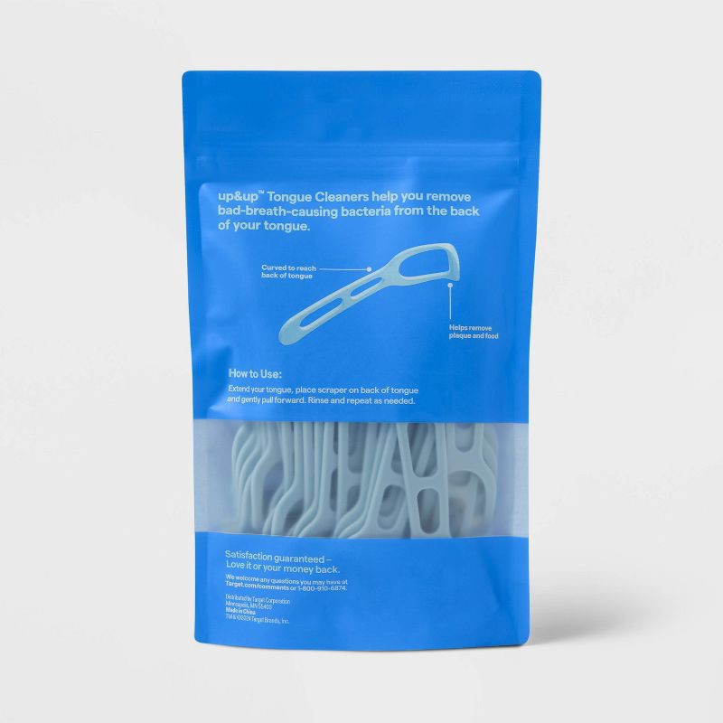 slide 3 of 3, Disposable Tongue Scrapers - 35ct - up&up, 35 ct