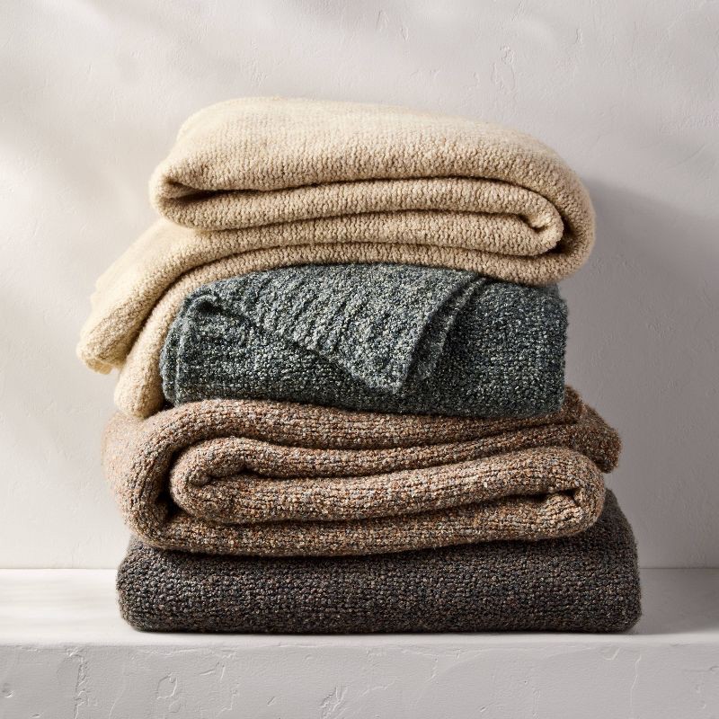 slide 6 of 7, Full/Queen Boucle Blanket Warm - Casaluna™, 1 ct