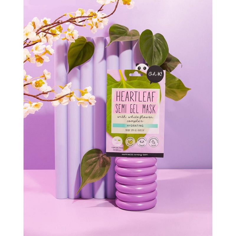 slide 4 of 6, Oh K! Heartleaf Semi-Gel Mask - 0.7 fl oz, 0.7 fl oz
