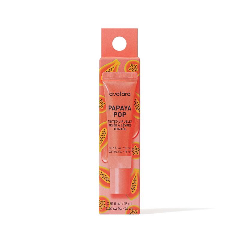 slide 1 of 11, Avatara Papaya Pop Tinted Lip Jelly - 0.5 fl oz, 0.5 fl oz