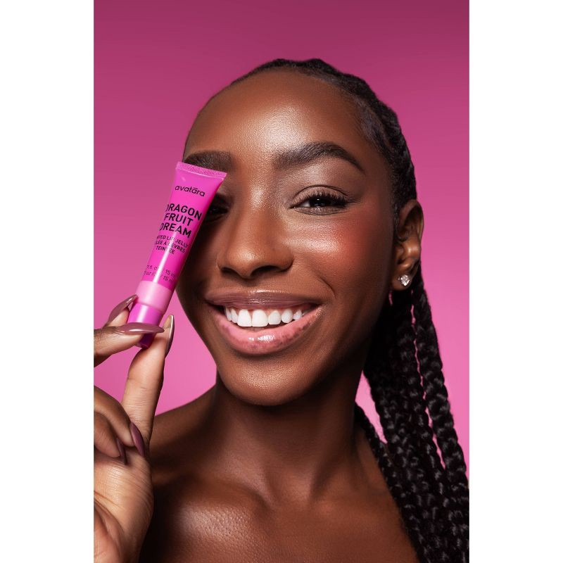 slide 5 of 10, Avatara Dream Tinted Lip Jelly - Dragon Fruit - 0.5 fl oz, 0.5 fl oz