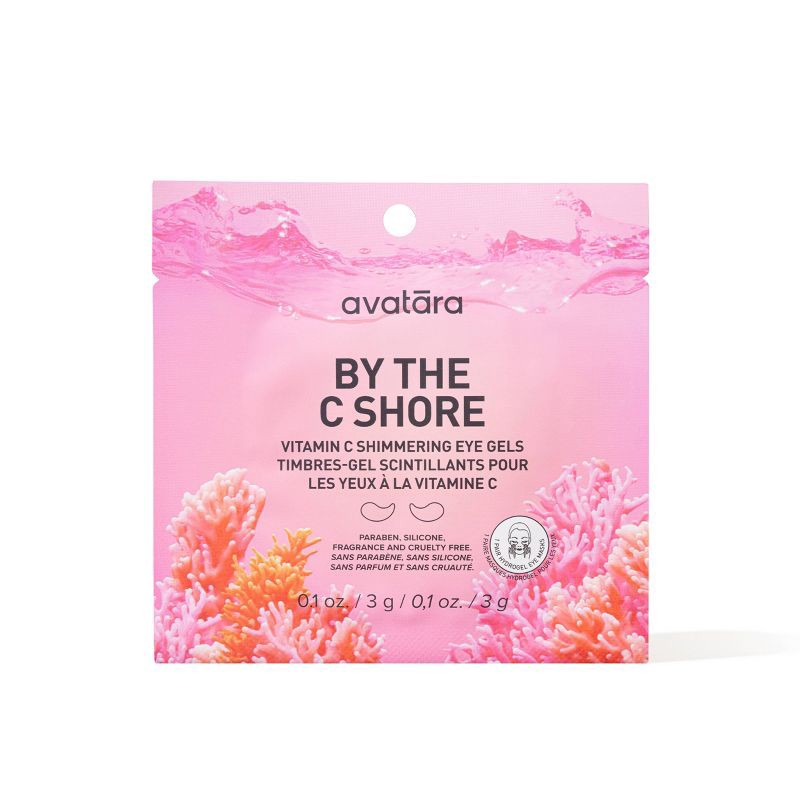 slide 1 of 5, Avatara By the C Shore Sparkling Hydrogel Eye Masks - 0.21oz, 0.21 oz