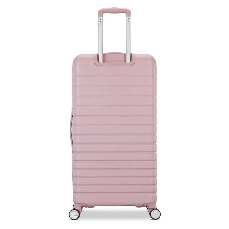 slide 4 of 11, American Tourister Trunk Hardside Spinner Suitcase - Cosmetic Pink: Checked Luggage, 1 ct