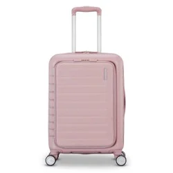 American Tourister Open Front Hardside Carry On Spinner Suitcase - Cosmetic Pink