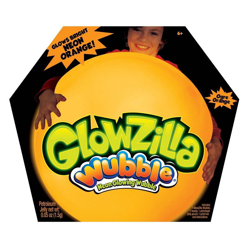 slide 3 of 8, Wubble Glozilla Playground Balls and Sets: 30" Plastic for Kids, Age 6+, 1 ct