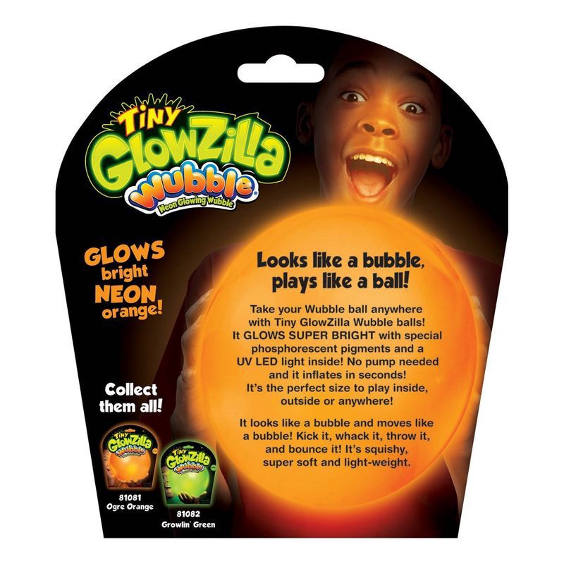 slide 3 of 8, Wubble Tiny Glozilla Playground Balls and Sets, 1 ct