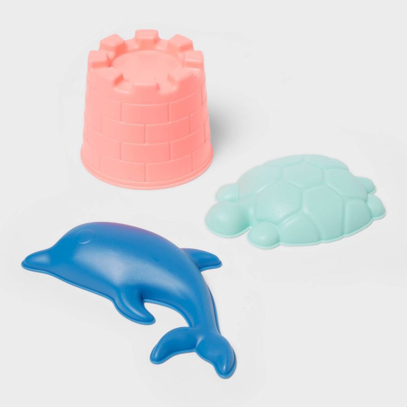 slide 3 of 3, Sand Tool Toys - Sun Squad™: 15-Piece Kids Sandbox & Beach Set, 1 ct
